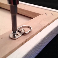 HangZ™ 30lb. 1 Hole D Ring Wire Kit 