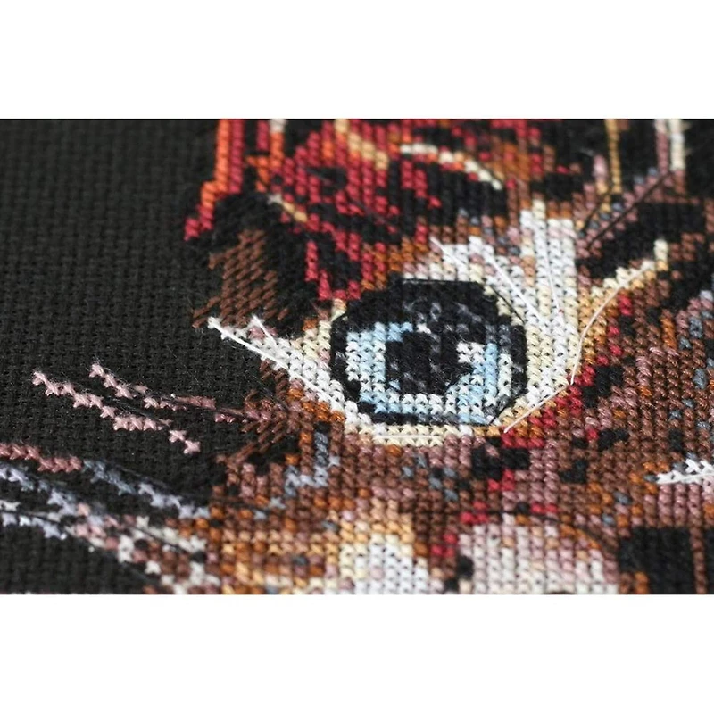 Abris Art Fluffy Kitten Cross-Stitch Kit