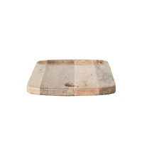 Hello Honey® 18" Natural Culinary Craftsman Mango Wood Cheese & Cutting Board