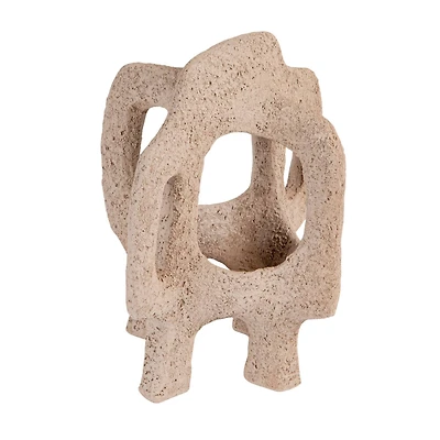 Hello Honey® Brown Volcano Finish Resin Abstract Décor