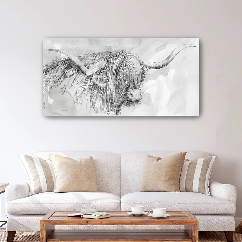 Highland Prince Canvas Giclee