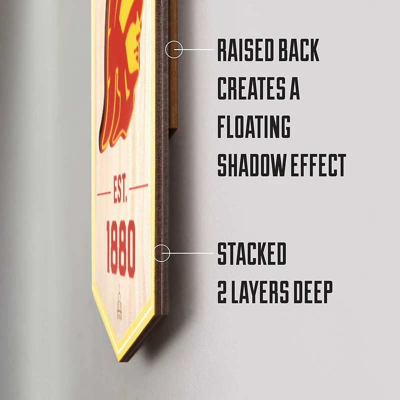 MLB 6" x 19" 3D StadiumView Banner