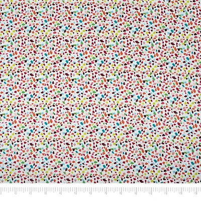 SINGER Colorful Party Confetti Cotton Fabric