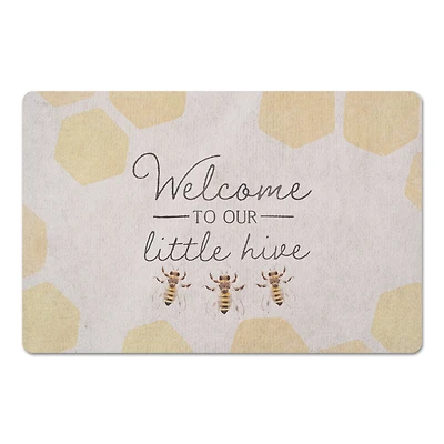 Welcome To Our Hive Floor Mat