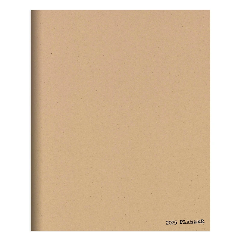 TF Publishing 2025 Anything But Basic Kraft Medium Monthly Planner