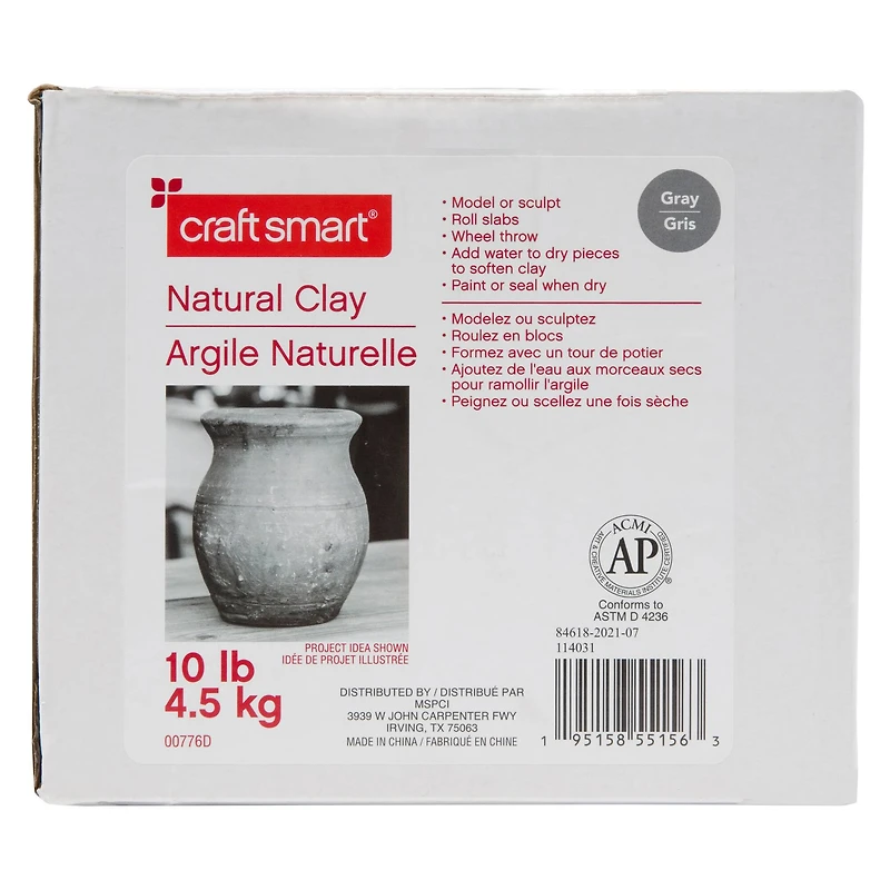 10lb. Natural Clay by Craft Smart