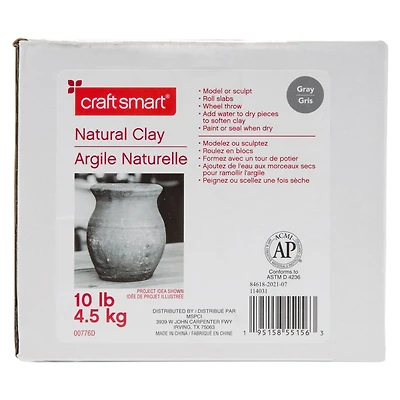 10lb. Natural Clay by Craft Smart