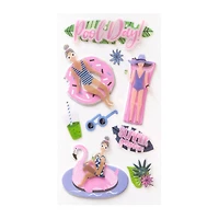 Pool Days Dimensional Stickers by Recollections™