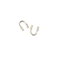 0.031'' Sterling Silver Wire Guards, 8ct. by Bead Landing™