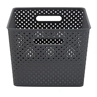 Simplify Large Wicker Storage Bin