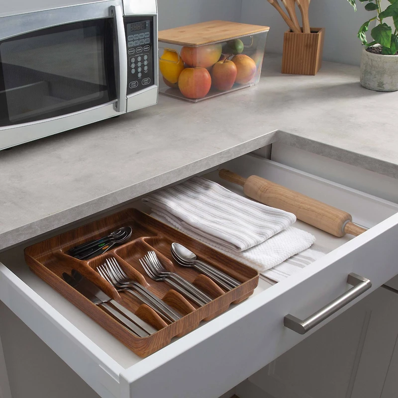 Kitchen Details 5-Compartment Cutlery Tray