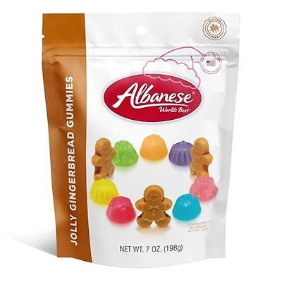 Albanese Jolly Gingerbread Gummies