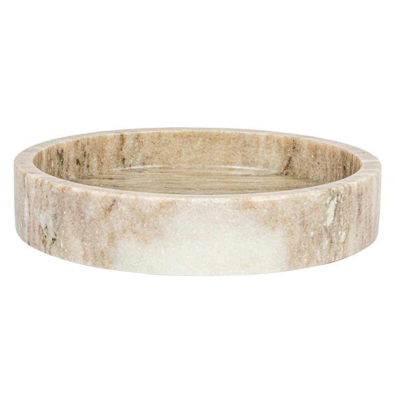 Hello Honey® 8" Beige Marble Bowl Dish