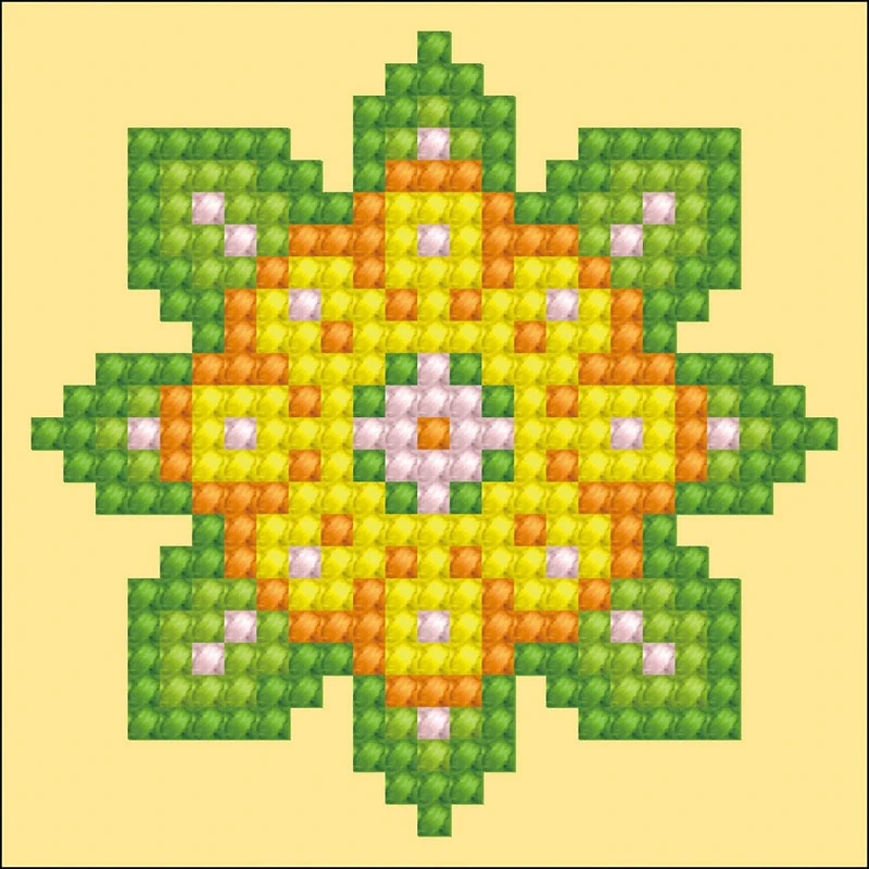 Diamond Dotz® Flower Mandala Diamond Painting Kit