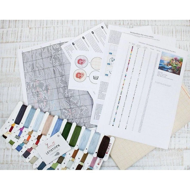 Luca-s Guardian Of The Sea Counted Cross Stitch Kit