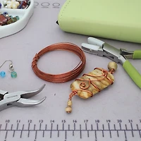 The Beadsmith® Wire Elements™ Gauge Tarnish Resistant Half Round Soft Temper Wire