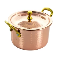 Gibson Home® Rembrandt 15oz. Copper Stainless Steel Mini Casserole with Lid