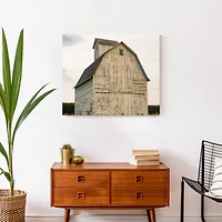Weathered Autumn Barn Canvas Wall Art