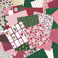 12" x 12" Holly Jolly Paper Pad, 58 Sheets by Recollections™