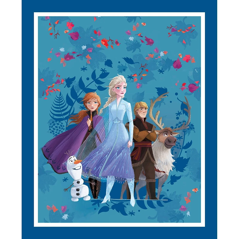 Disney® Frozen 2 Friends Forever Panel Cotton Fabric
