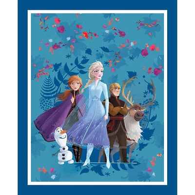 Disney® Frozen 2 Friends Forever Panel Cotton Fabric