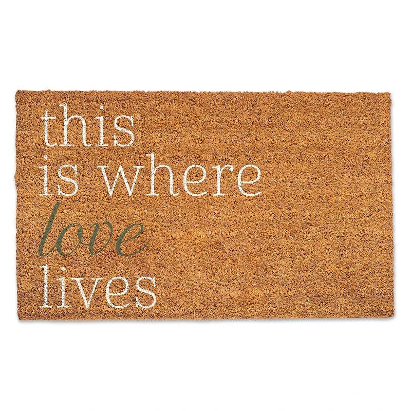 Where Love Lives Doormat