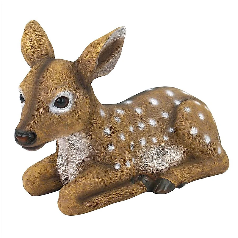 Design Toscano 14.5" Darby the Forest Fawn Baby Deer Statue