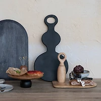 Hello Honey® 12" Artisanal Mango Wood Cheese & Cutting Board