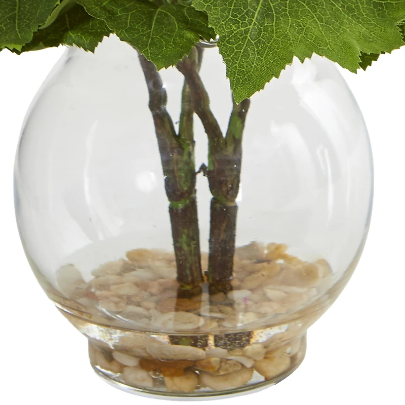 Daisy Artificial Arrangement in Fluted Vase