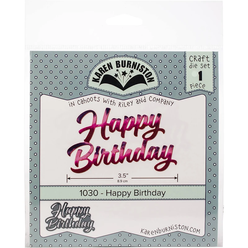 Karen Burniston Dies-Happy Birthday