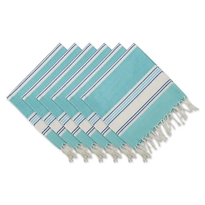 DII® Tidal Stripe Fouta Cloth Dinner Napkins, 6ct.