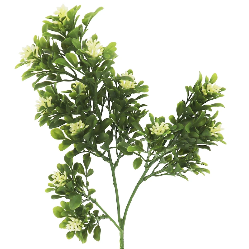 25" White Berry with Foliage Stem by Ashland®