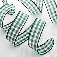 1.5" x 10yd. Wired Gingham Ribbon by Celebrate It