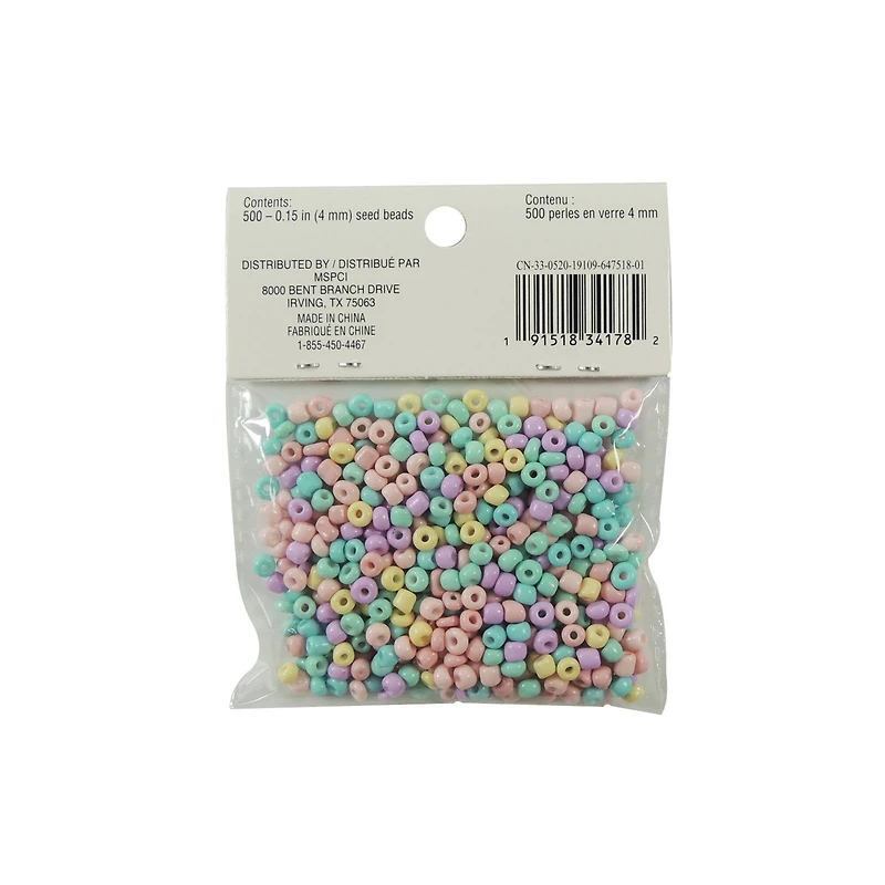 Pastel Seed Beads by Creatology™