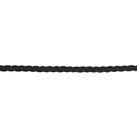 1/4" Black Faux Suede Leather Trim by Celebrate It®
