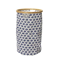 Household Essentials Krush Bamboo Rimmed Hamper (Round