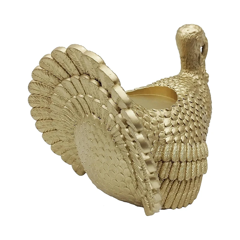 8.75" Turkey Pillar Candle Holder by Ashland®