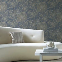 RoomMates Zen Dahlia Peel & Stick Wallpaper