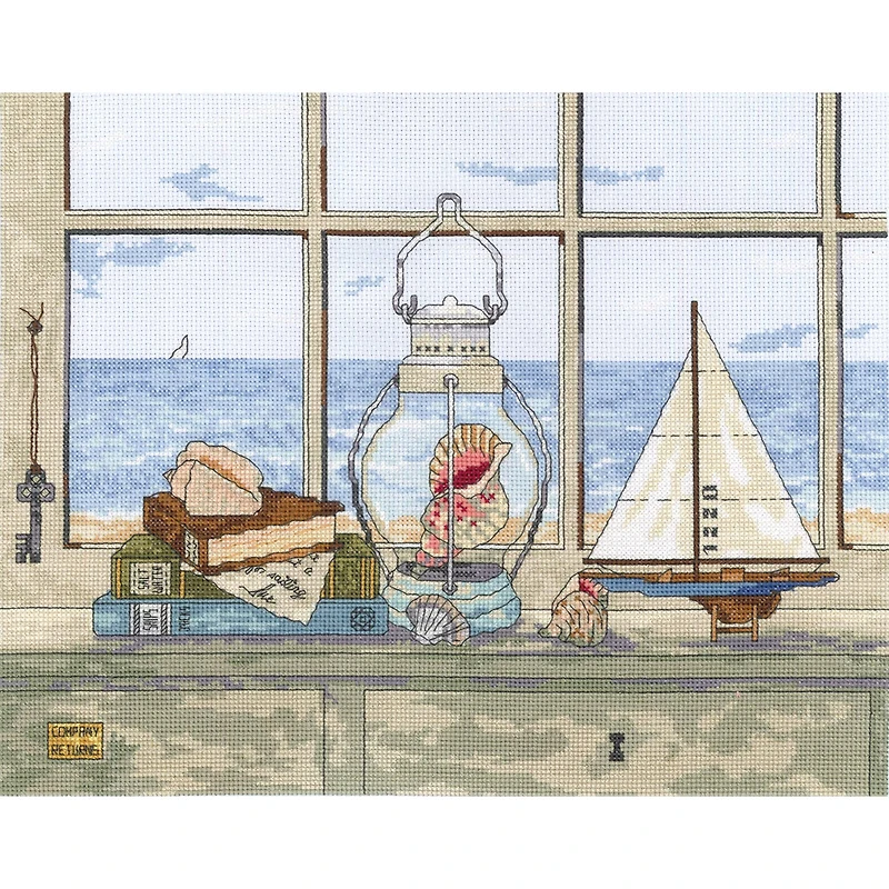 Janlynn® Sea Breeze Vista Counted Cross Stitch Kit