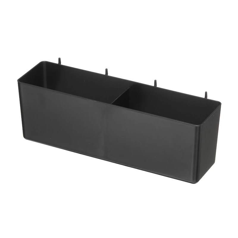 Medium Black Pegboard Storage Bin by Simply Tidy®