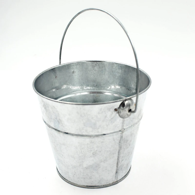 ArtSkills® 5" Small Galvanized Metal Buckets, 9ct.