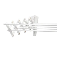 Woolite 24" Wide Collapsible Wall-Mount Drying Rack