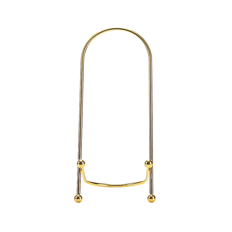 Golden Curved Wire Photo Easel by Studio Décor®