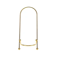 Golden Curved Wire Photo Easel by Studio Décor®