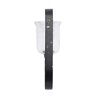 Black Iron Traditional Candle Wall Sconce