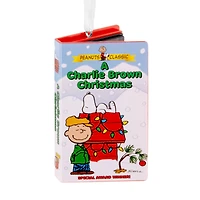 Hallmark Peanuts® 3" A Charlie Brown Christmas Retro Video Cassette Case Ornament