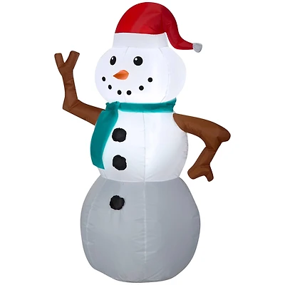 3.5ft. Airblown® Inflatable Christmas Snowman with Twig Arms