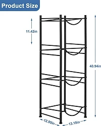 41" 5-Gallon Water Jug Holder Storage Rack