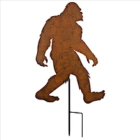 Design Toscano® 3ft. Bigfoot Spotted Metal Silhouette Yeti Garden Stake