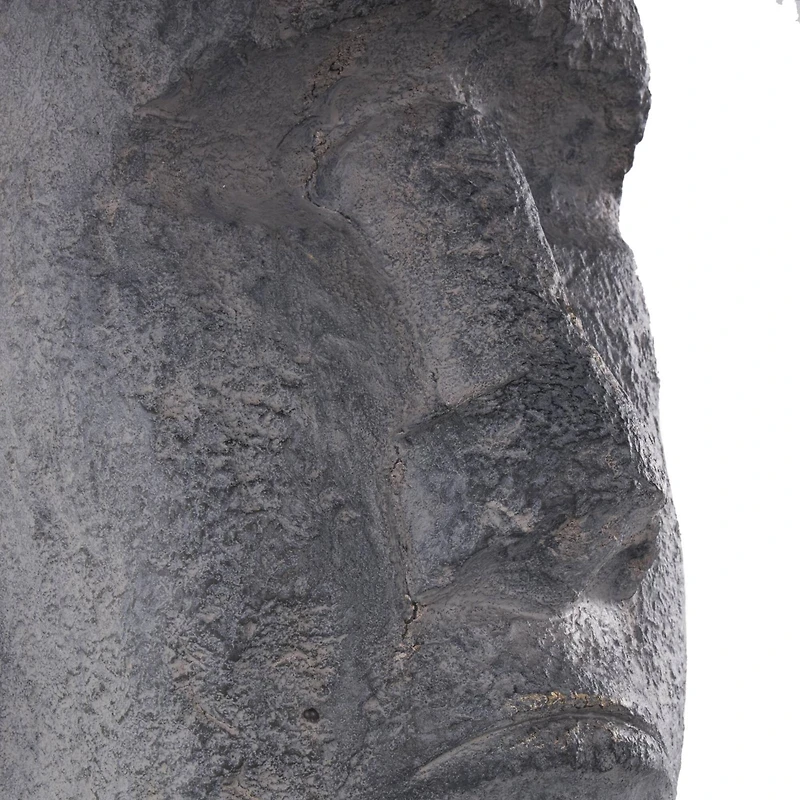 Distressed Island Head Planter